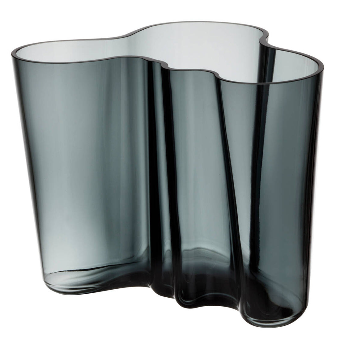 IITTALA Alvar Aalto Vase 160mm Dark Grey