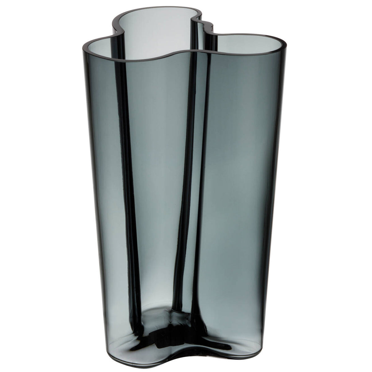 IITTALA Alvar Aalto Finlandia Vase 251mm Dark Grey