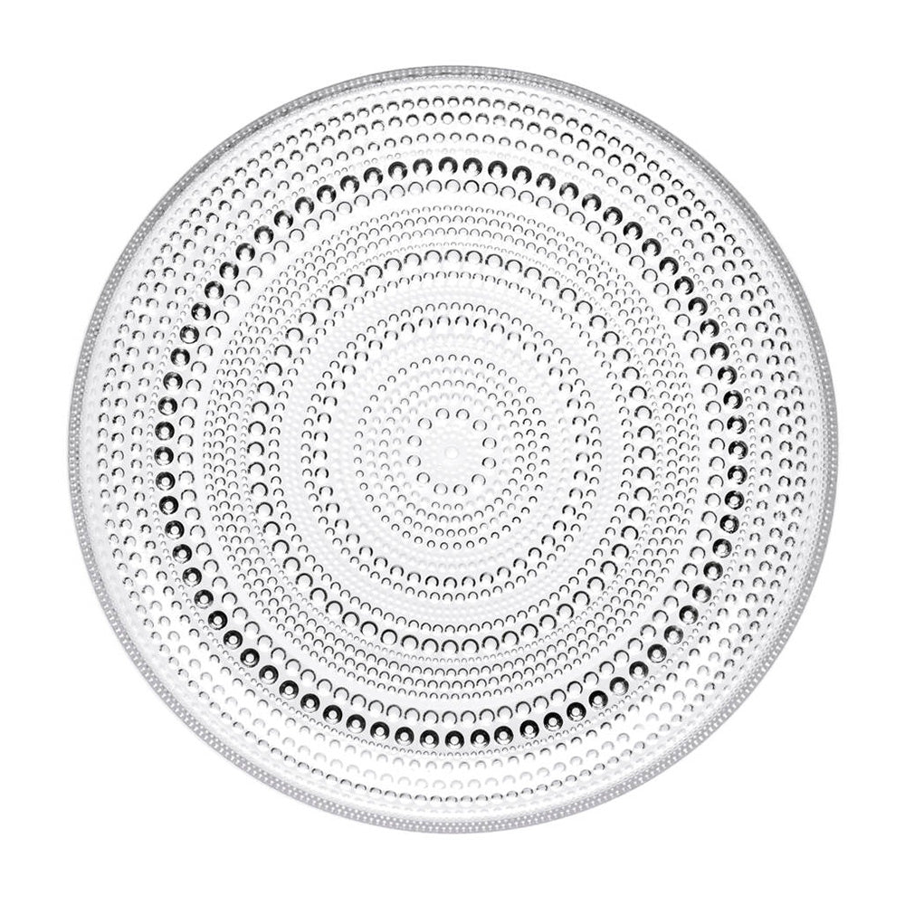 IITTALA Kastehelmi Plate 248mm Clear