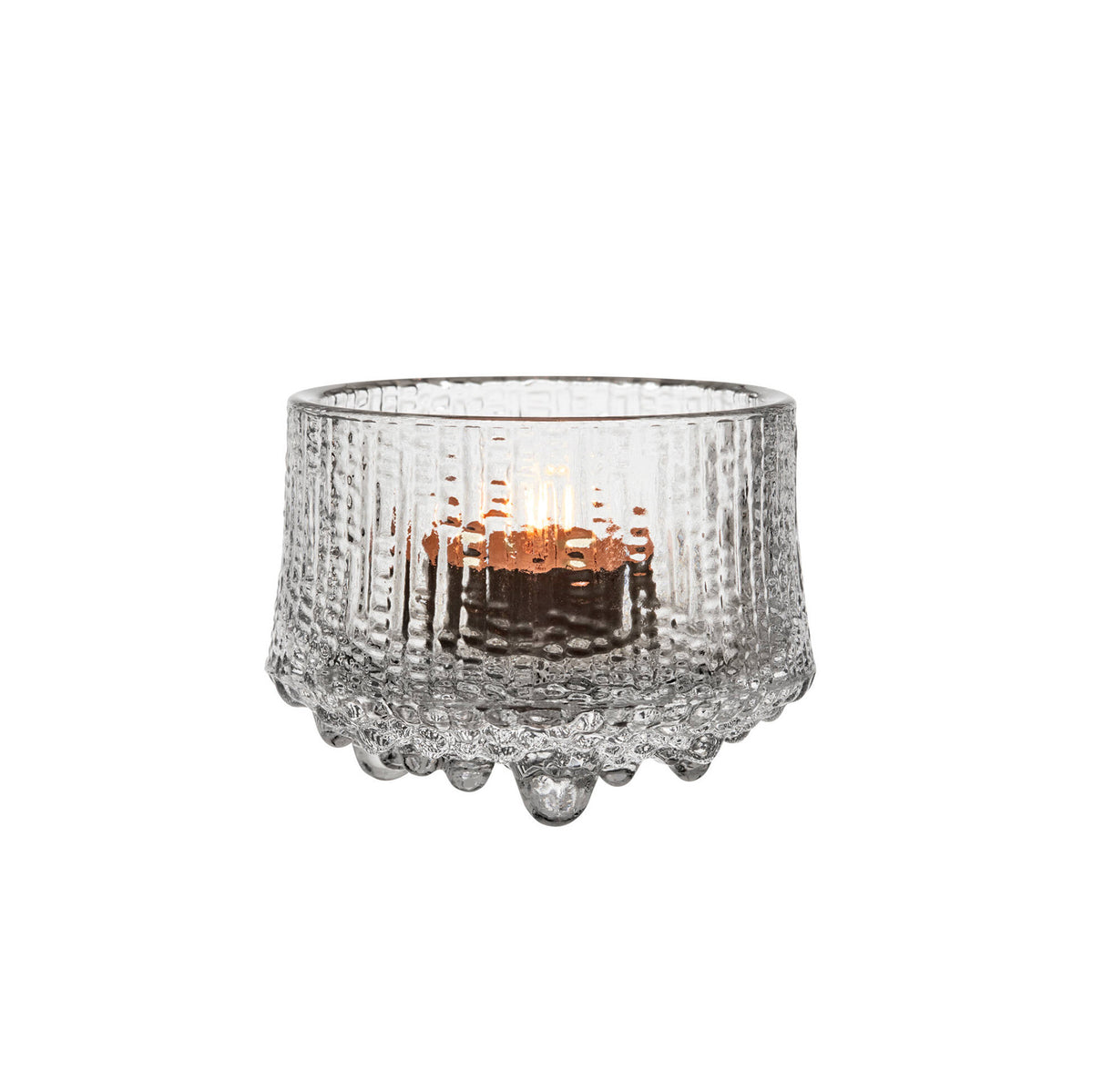 IITTALA Ultima Thule Tealight Candleholder 65mm Clear