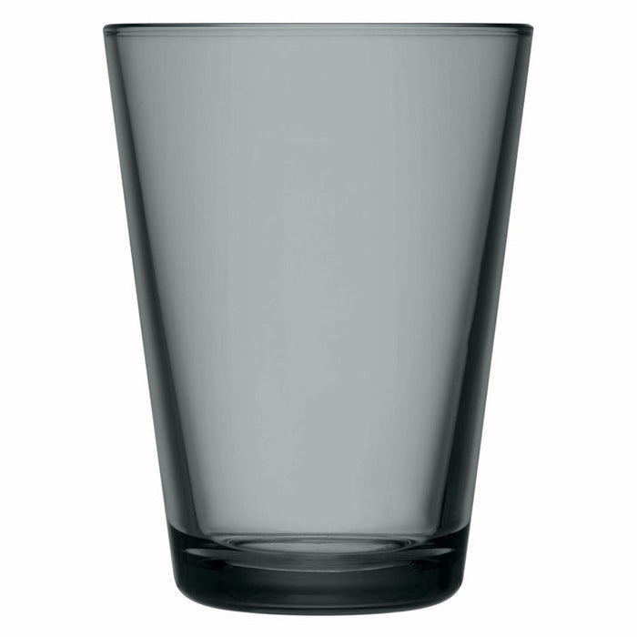 IITTALA Kartio Tumbler 40cl Dark Grey Set of 2