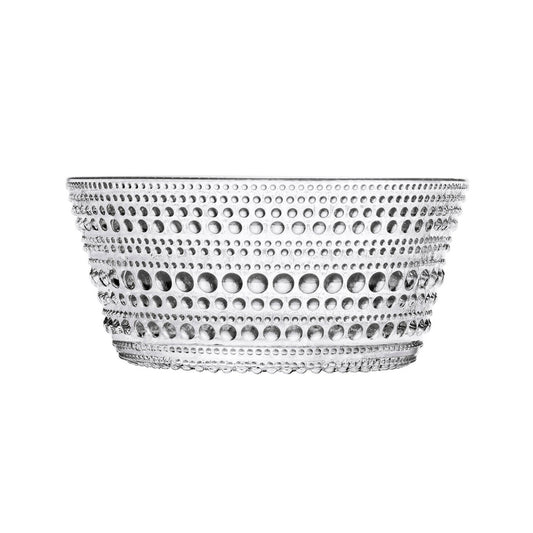 IITTALA Kastehelmi Bowl 23cl Clear Set of 4 In Grey Tin