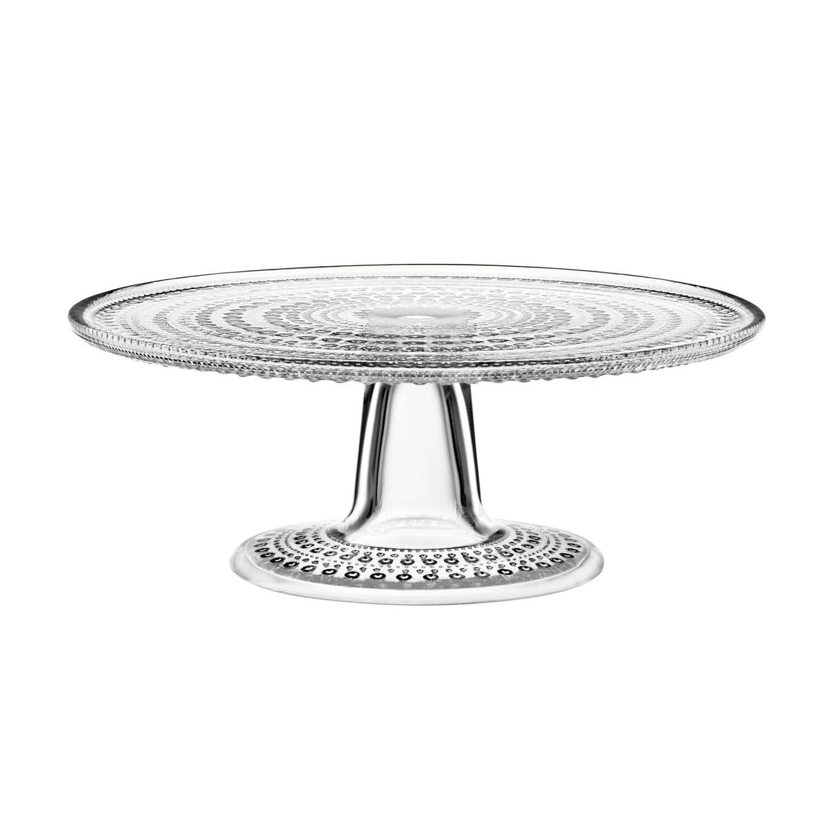 IITTALA Kastehelmi Cake Stand 240mm Clear