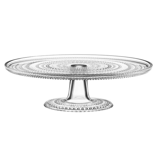 IITTALA Kastehelmi Cake Stand 315mm Clear