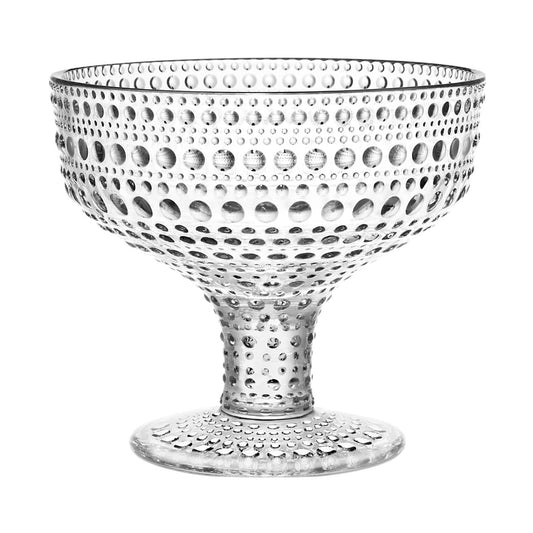 IITTALA Kastehelmi Footed Bowl 35cl Clear
