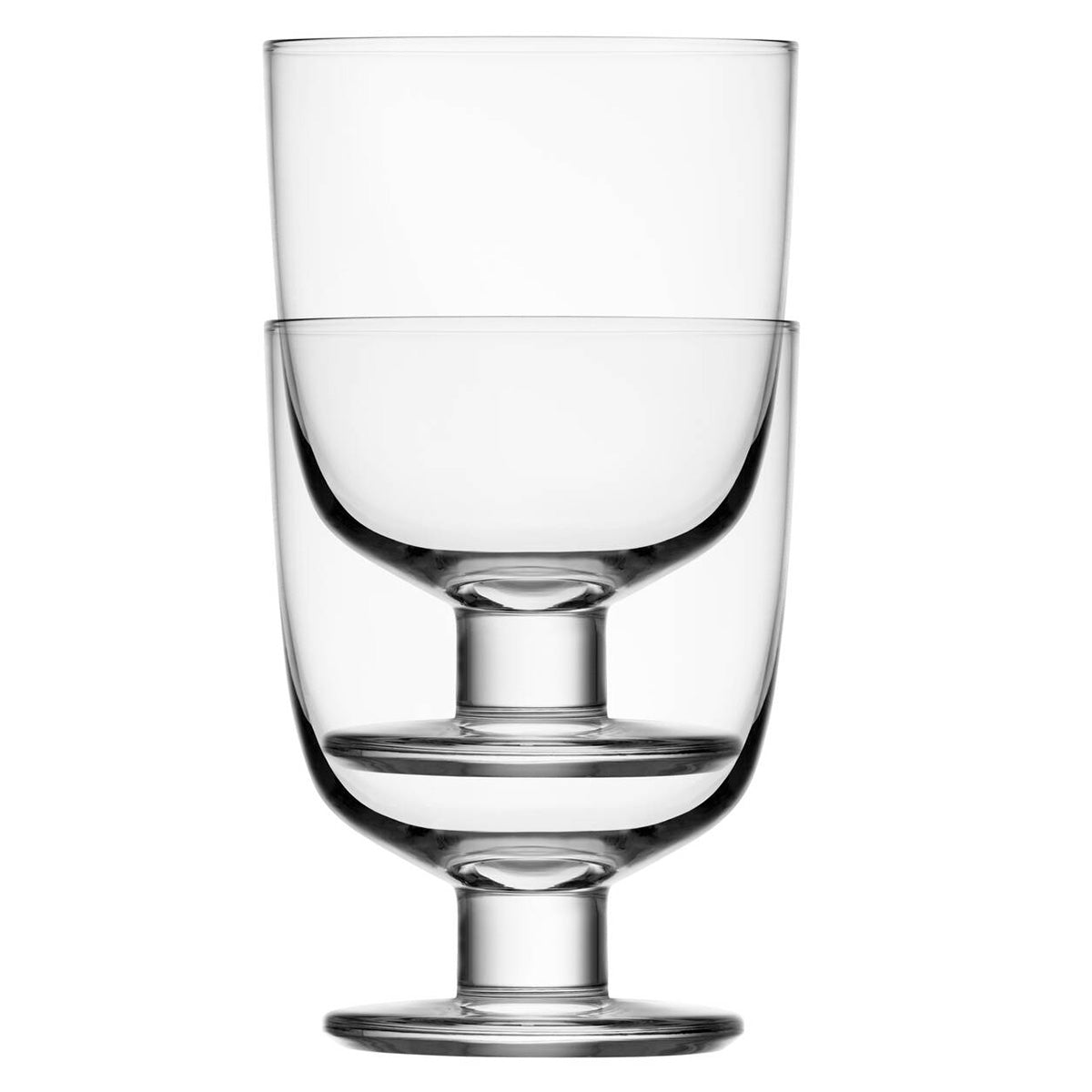 IITTALA Lempi Wine Glass 34cl Clear Set of 2