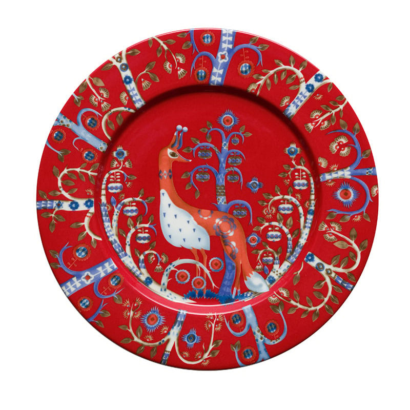 IITTALA Taika Plate 22cm Red