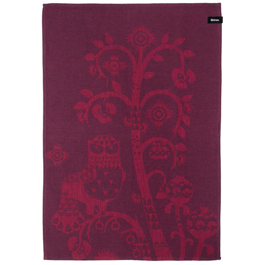 IITTALA Taika Tea Towel Red